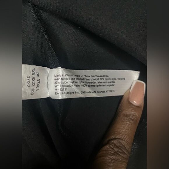 Eloquii Corset black peplum blazer sz 28 - Picture 7 of 12